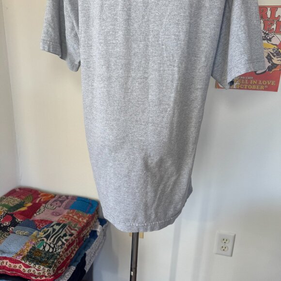 Peanuts Retro Santa Snoopy Graphic Distressed T Shirt - Picture 9 of 15